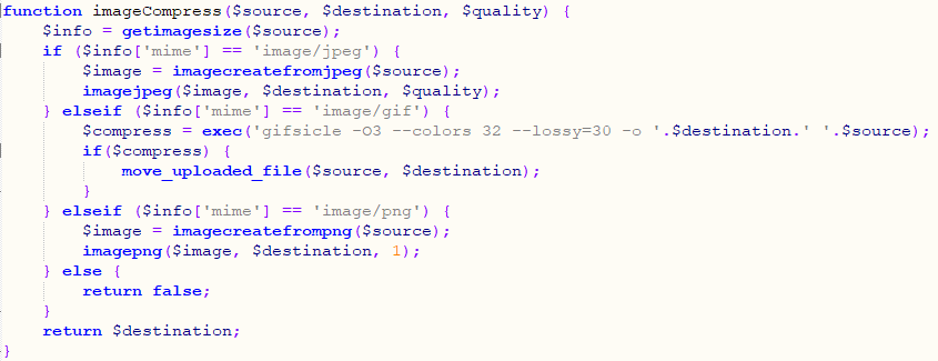 Sample of Xilt code